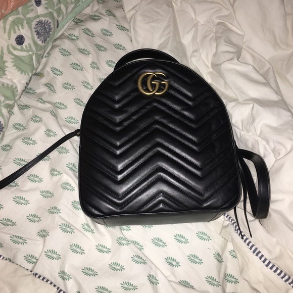 🎉SOLD🎉 Gucci GG Marmont Quilted Leather backpack - Picture 4 of 8